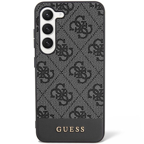 Guess GUHCS24MG4GLGR S24+ S926czarny/black hardcase 4G Stripe Collection