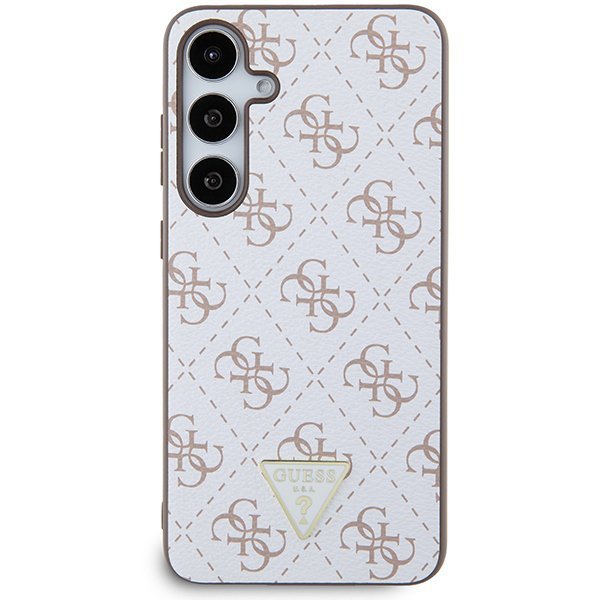 Guess GUHCS24MPG4GPH S24+ S926biały/white hardcase 4G Triangle
