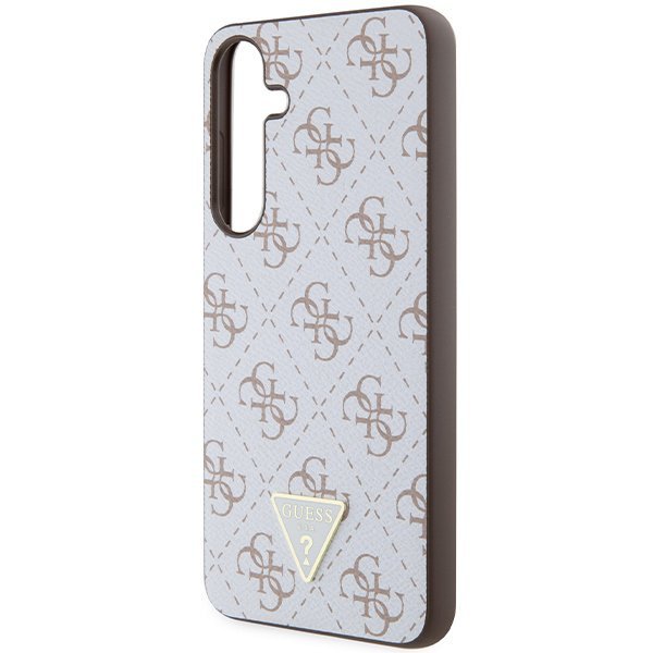 Guess GUHCS24MPG4GPH S24+ S926biały/white hardcase 4G Triangle