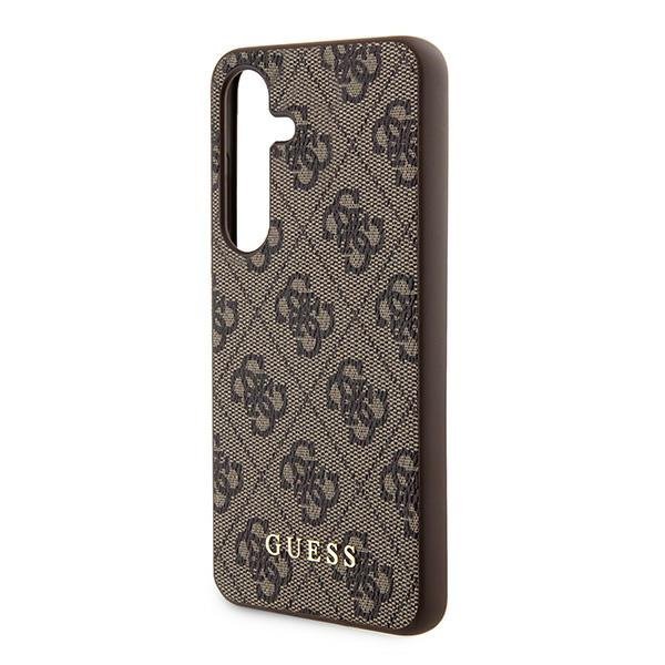 Guess GUOHCSA35G4GFBR A35 A356brązowy/brown hardcase 4G Metal Gold Logo