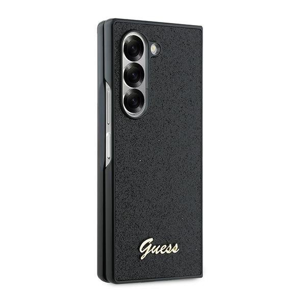 Guess GUHCZFD6HGGSHK Z Fold6 F956czarny/black 4G Glitter Script