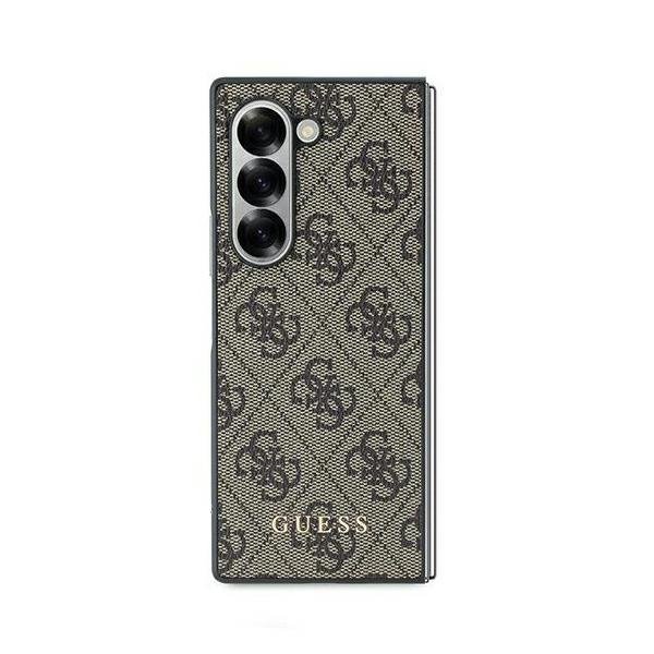 Guess GUHCZFD6GF4GBR Z Fold6 F956brązowy/brown 4G