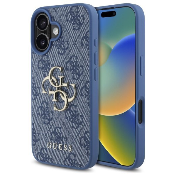 Guess GUHCP16S4GMGBL iPhone 166.1&quot; niebieski/blue hardcase 4G Big Logo