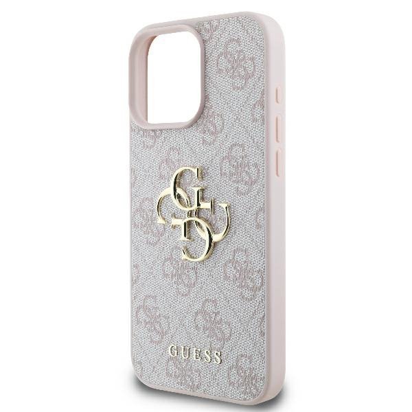 Guess GUHCP16L4GMGPI iPhone 16 Pro6.3&quot; różowy/pink hardcase 4G Big Logo