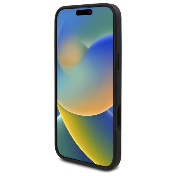 Guess GUHCP16SPG4GPK iPhone 16 6.1&quot; czarny/black hardcase New 4G Triangle