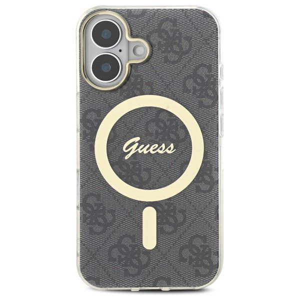 Guess GUHMP16SH4STK iPhone 166.1&quot; czarny/black hardcase IML 4G MagSafe