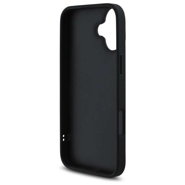 Guess GUHCP16SPSQSQSK iPhone 166.1&quot; czarny/black hardcase Quiled Metal Logo
