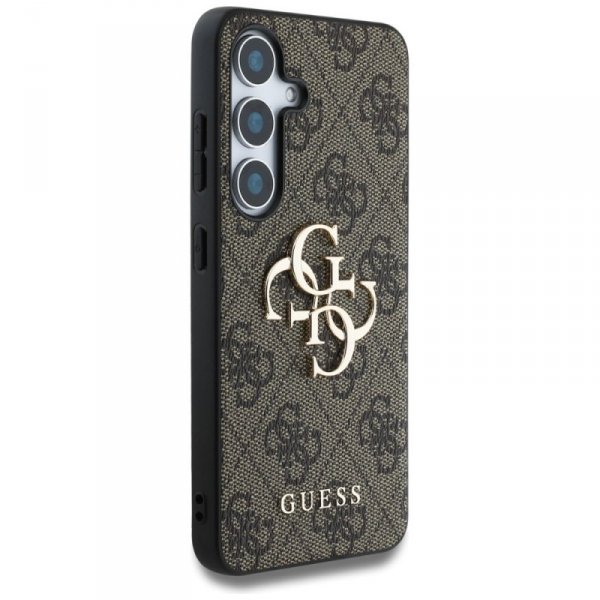 Etui Guess Big 4G Logo Classic Logo do   Samsung Galaxy S25 brązowy