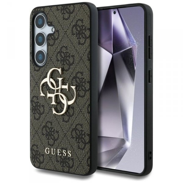 Etui Guess Big 4G Logo Classic Logo do   Samsung Galaxy S25+ brązowy