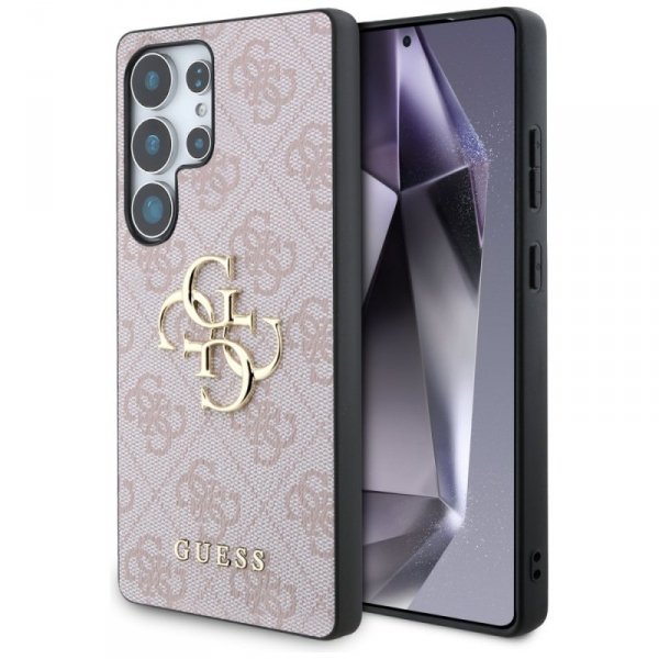 Etui Guess Big 4G Logo Classic Logo do   Samsung Galaxy S25 Ultra różowy