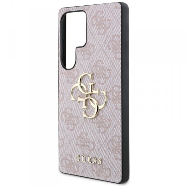 Etui Guess Big 4G Logo Classic Logo do   Samsung Galaxy S25 Ultra różowy