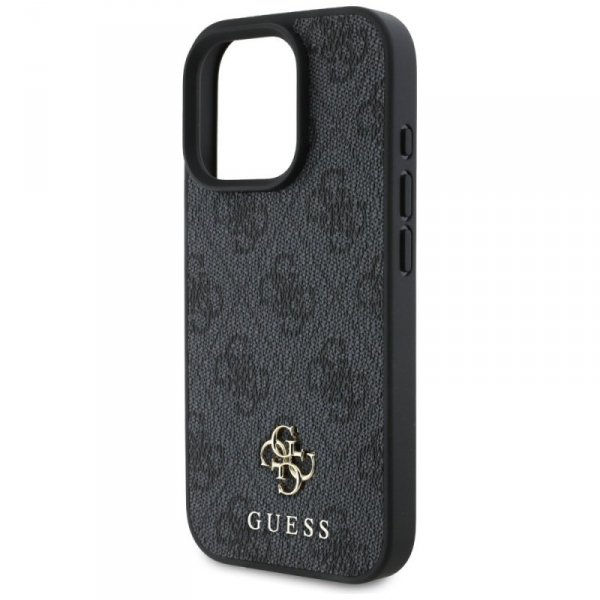 Etui Guess HC PU 4G Small 4G and Classic do iPhone 16 Pro Max MagSafe czarny