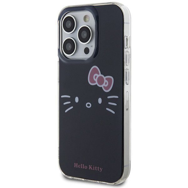 Hello Kitty HKHCP13LHKHLK iPhone 13 Pro / 13 6.1&quot; czarny/black hardcase IML Kitty Face