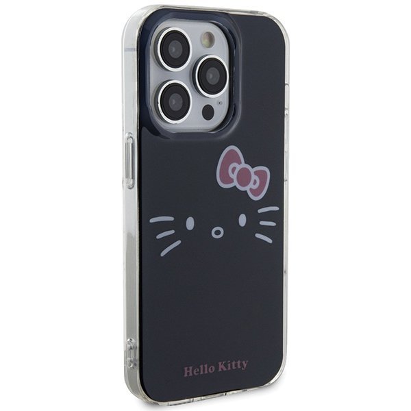 Hello Kitty HKHCP13LHKHLK iPhone 13 Pro / 13 6.1&quot; czarny/black hardcase IML Kitty Face