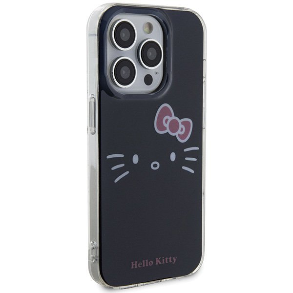 Hello Kitty HKHCP14LHKHLK iPhone 14 Pro 6.1&quot; czarny/black hardcase IML Kitty Face