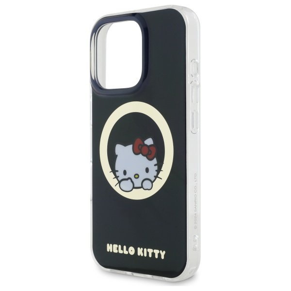Hello Kitty HKHMP16LHSWKK iPhone 16 Pro6,3&quot; czarny/black hardcase IML Sweet Kitty Magsafe