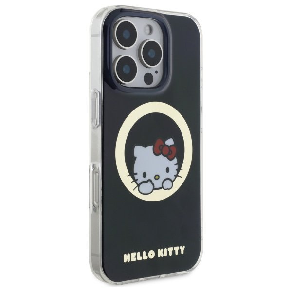 Hello Kitty HKHMP16XHSWKK iPhone 16 ProMax 6,9&quot; czarny/black hardcase IML Sweet Kitty Magsafe