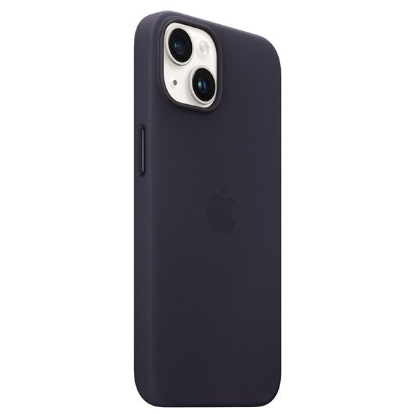 Etui Apple MPP63ZM/A iPhone 14 / 15 / 136.1&quot; atramentowy/ink Leather Case MagSafe