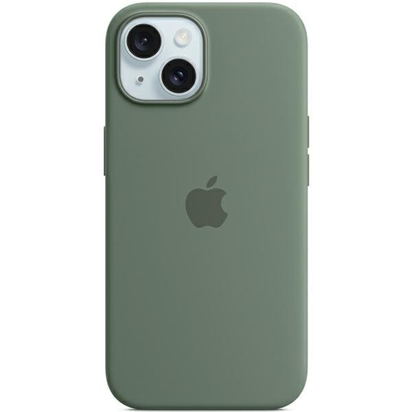 Etui Apple MT183ZM/A iPhone 15 Plus / 14Plus 6.7&quot; MagSafe cyprysowy zielony/cypress Silicone Case