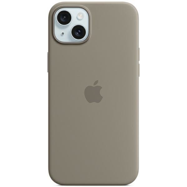 Etui Apple MT0Q3ZM/A iPhone 15 / 14 / 13 6.1&quot; MagSafe popielaty brąz/clay Silicone Case