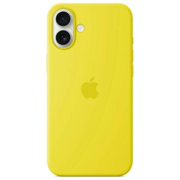 Etui Apple MYYG3ZM/A iPhone 16 Plus 6.7&quot; MagSafe żółty/star fruit Silicone Case