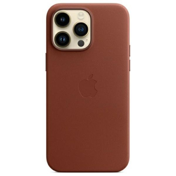 Etui Apple MPPQ3FE/A iPhone 14 Pro Max   6.7&quot; MagSafe umbra/umber Leather Case