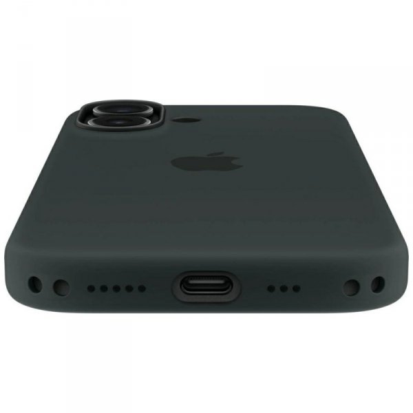 Etui Apple Silicone Case MagSafe do      iPhone 17 żółty