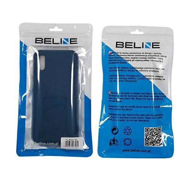 Beline Etui Silicone Samsung A20s A207niebieski/blue