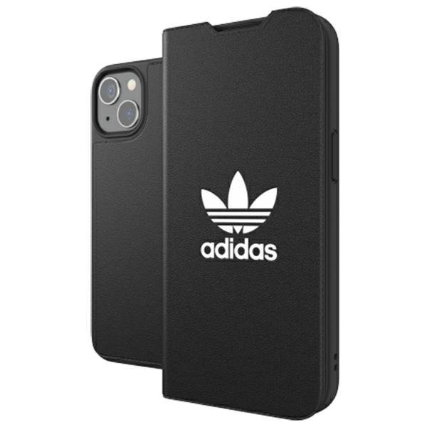 Adidas OR Booklet Case BASIC iPhone 13/ 14 / 15 6,1&quot; czarno biały/black white 47086