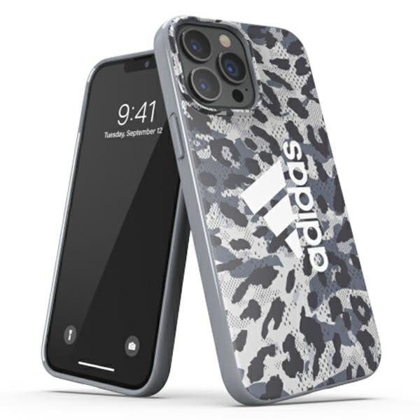 Adidas OR Snap Case Leopard iPhone 13 Pro Max 6,7&quot; szary/grey 47262