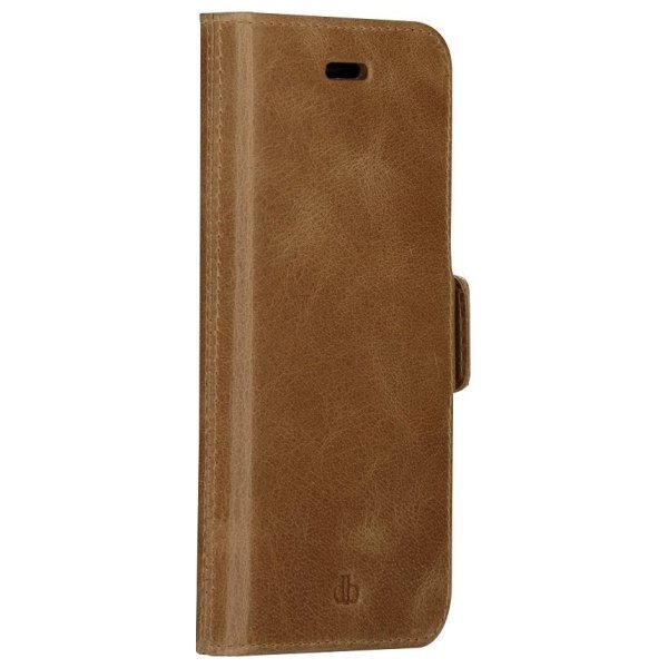 Etui dbramante 1928 Lynge 2w1 Wallet do  iPhone 14 brązowy/brown