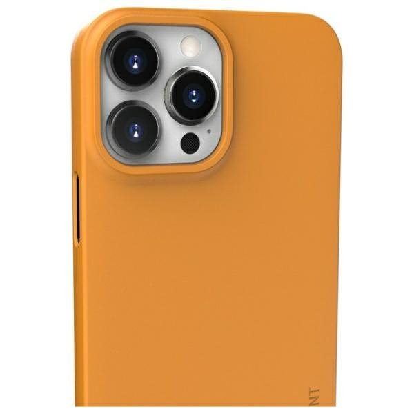 Etui Nudient Thin MagSafe do iPhone 13   Pro Max żółty/yellow