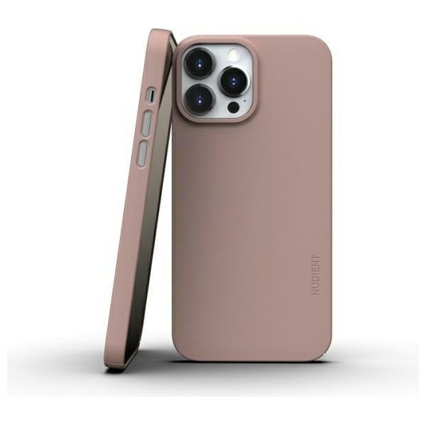 Etui Nudient Thin V3 MagSafe do iPhone   13 Pro Max różowy/pink