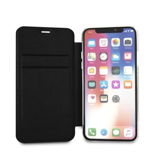 Karl Lagerfeld KLFLBKPXVDCBK iPhone X/Xsblack book Valentine