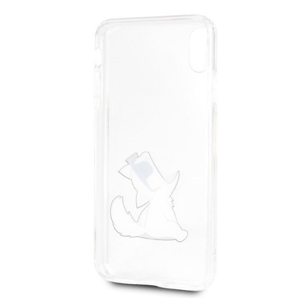 Karl Lagerfeld KLHCI65CFNRC iPhone Xs Max hardcase transparent Choupette Fun