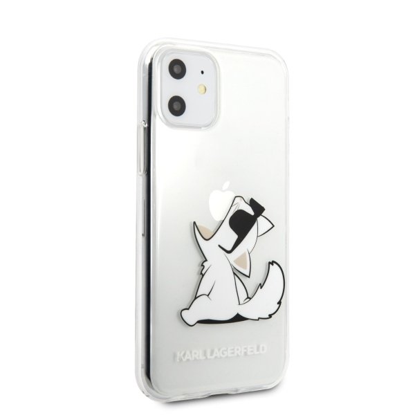 Karl Lagerfeld KLHCN61CFNRC iPhone 11 6,1&quot; / Xr hardcase transparent Choupette Fun