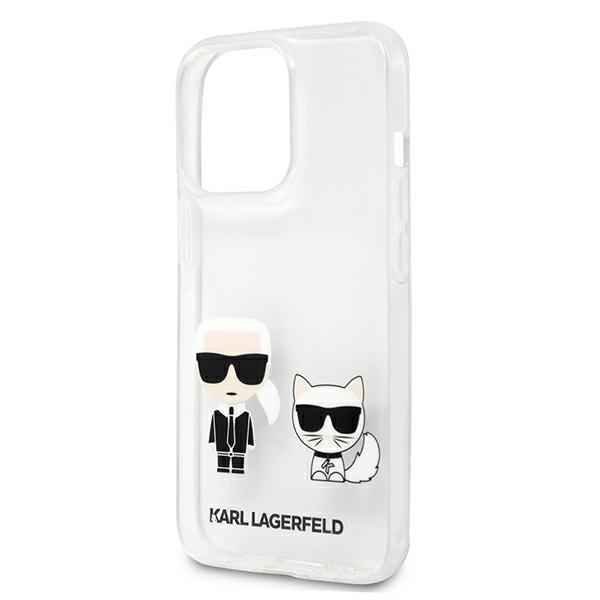 Karl Lagerfeld KLHCP13XCKTR iPhone 13Pro Max 6,7&quot; hardcase Transparent Karl & Choupette