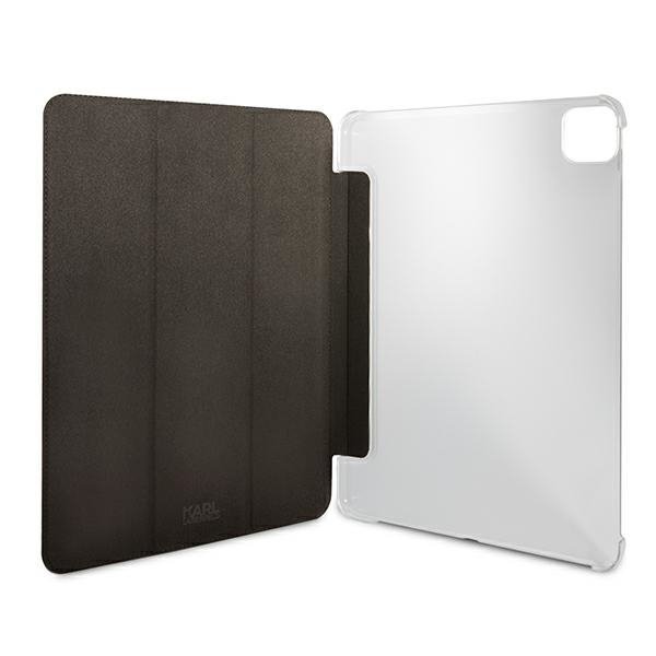 Karl Lagerfeld KLFC11OKMK iPad 11&quot; Pro 2021 Book Cover czarny/black Saffiano Karl Iconic