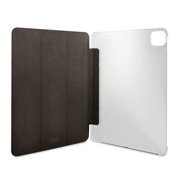Karl Lagerfeld KLFC11OKCK iPad 11&quot; Pro 2021 Book Cover czarny/black Saffiano Karl &Choupette