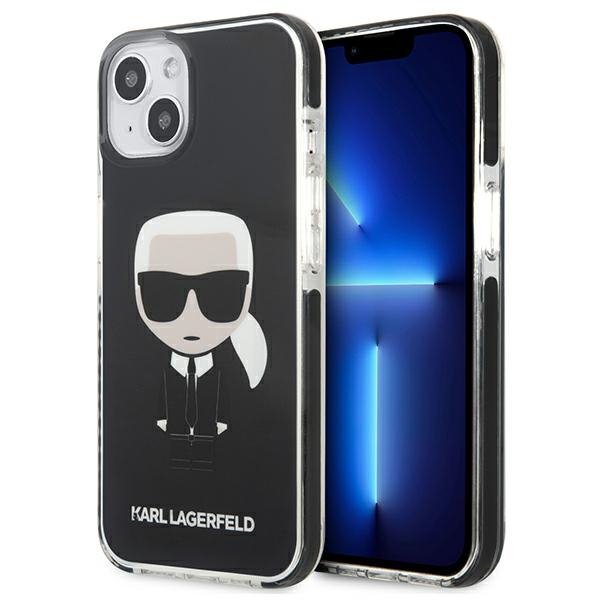 Karl Lagerfeld KLHCP13STPEIKK iPhone 13 mini 5,4&quot;  hardcase czarny/black Iconik Karl