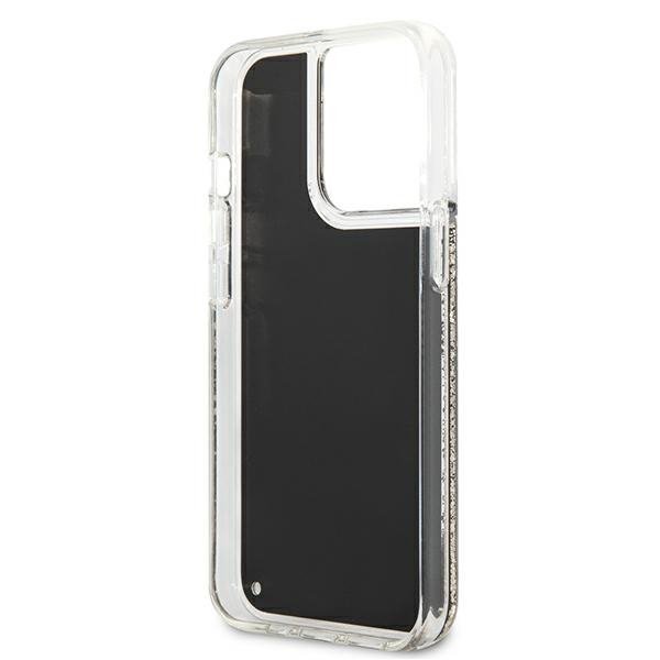 Karl Lagerfeld KLHCP13XLGGKBK iPhone 13Pro Max 6,7&quot; czarny/black hardcase Liquid Glitter Gatsby