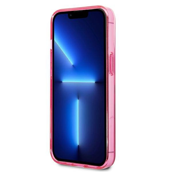 Karl Lagerfeld KLHCP13LTGKCP iPhone 13Pro / 13 6,1&quot; hardcase różowy/pink Gradient Ikonik Karl & Choupette