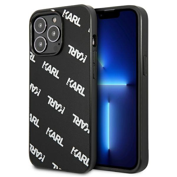 Karl Lagerfeld KLHCP13LPULMBK3 iPhone 13 Pro / 13 6,1&quot; hardcase czarny/black Allover
