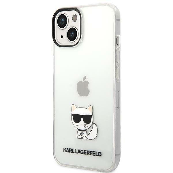 Karl Lagerfeld KLHCP14MCTTR iPhone 14Plus / 15 Plus 6,7&quot; hardcase przeźroczysty/transparent Choupette Body