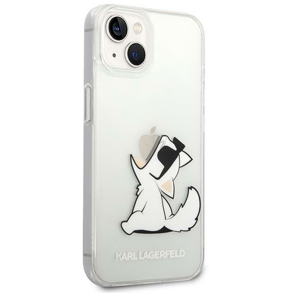 Karl Lagerfeld KLHCP14MCFNRC iPhone 14Plus / 15 Plus 6,7&quot; hardcase przeźroczysty/transparent Choupette Fun