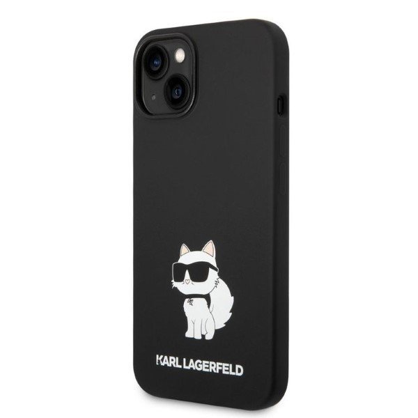 Karl Lagerfeld KLHCP14MSNCHBCK iPhone 14 Plus / 15 Plus 6,7&quot; hardcase czarny/black Silicone Choupette