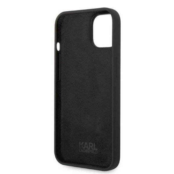 Karl Lagerfeld KLHCP14MSNCHBCK iPhone 14 Plus / 15 Plus 6,7&quot; hardcase czarny/black Silicone Choupette