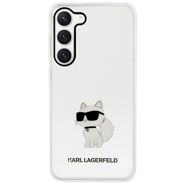 Karl Lagerfeld KLHCS23SHNCHTCT S23 S911transparent hardcase Ikonik Choupette