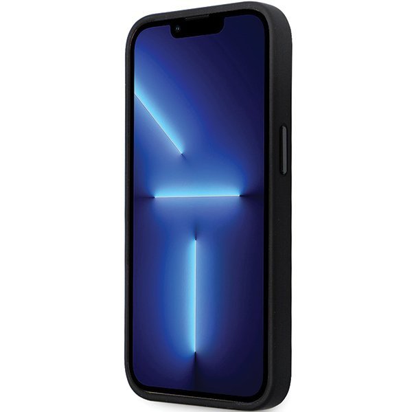 Karl Lagerfeld KLHCP14LSMHKNPK iPhone 14 Pro 6.1&quot; czarny/black Silicone Ikonik Metal Pin