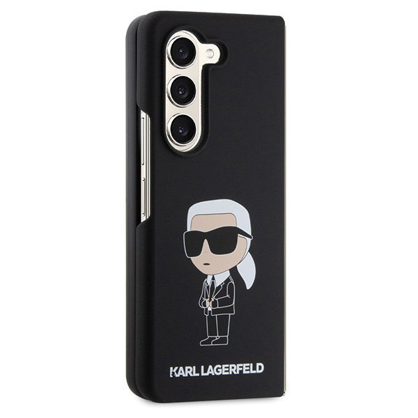 Karl Lagerfeld KLHCZFD5SNIKBCK Z Fold5 hardcase czarny/black Silicone Ikonik
